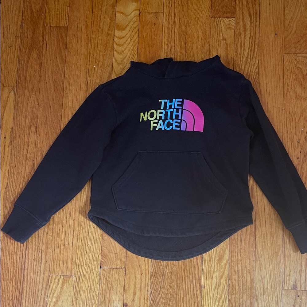 The North Face Kids Hoodie with Multicolor Logo